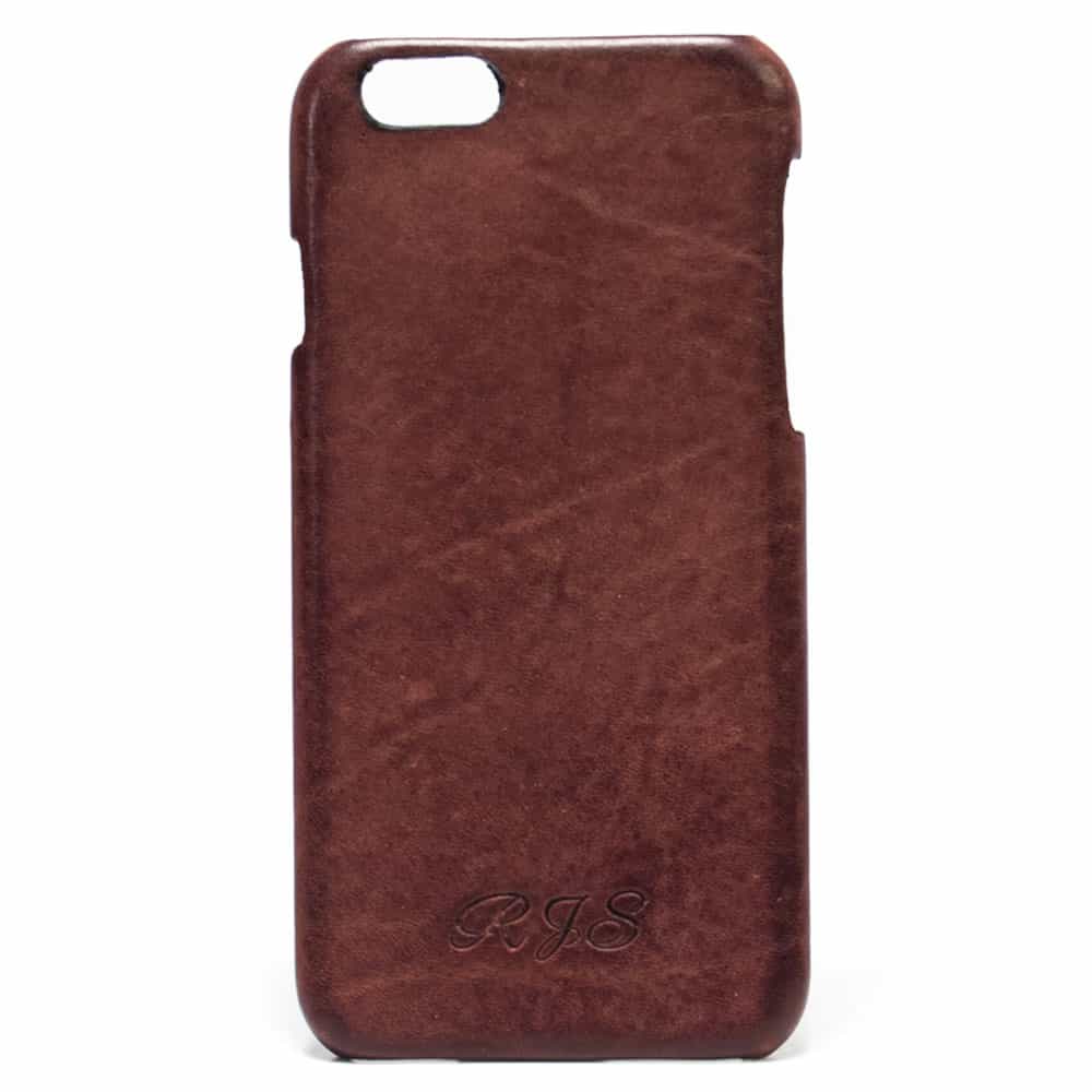 iPhone 6 Leather Case Prugna Engraved, by Nicola Meyer